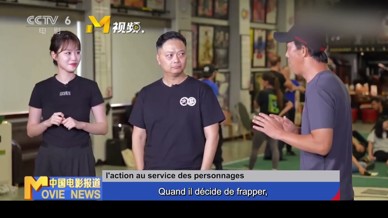 Interview (VOSTFR) with THE SHADOW'S EDGE director Larry Yang and He Jun for China Film Report