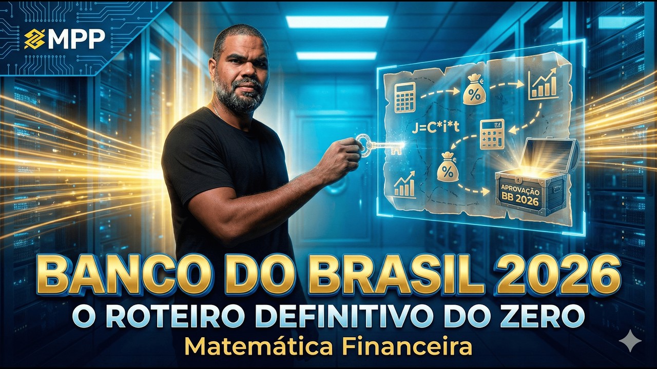 O Plano de Estudos MPP para o BB 2026: Aprenda Matemática Financeira Sem Sofrimento