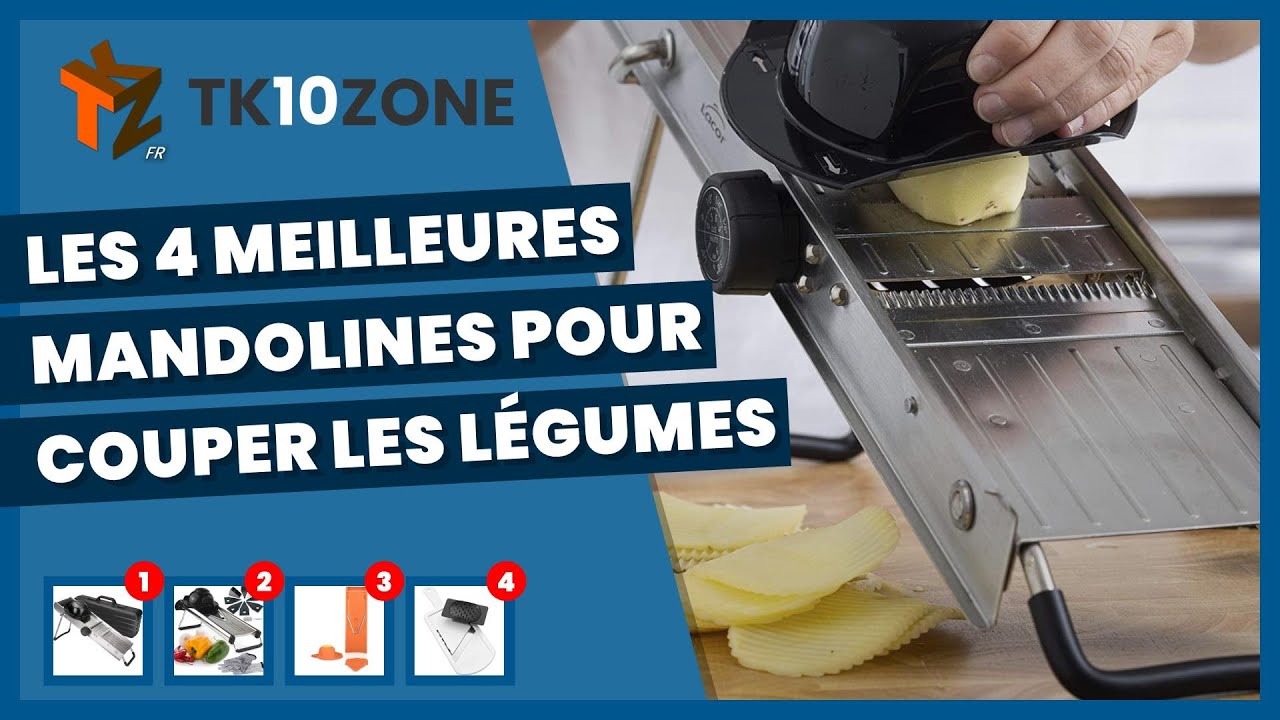 Les 4 meilleures mandolines pour couper les l&eacute;gumes
