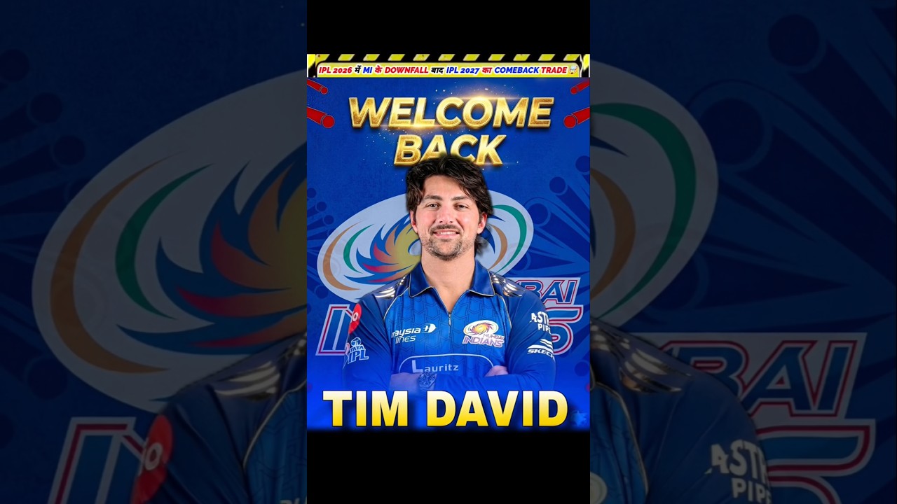 IPL 2027 MUMBAI INDIANS CRAZY COMEBACK TRADE🤯