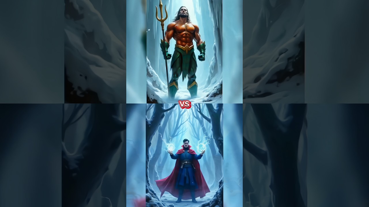 Aquaman vs Superman vs ghost rider (big wilf, mummies,Dr strange, Superman, Aquaman, hulk,)