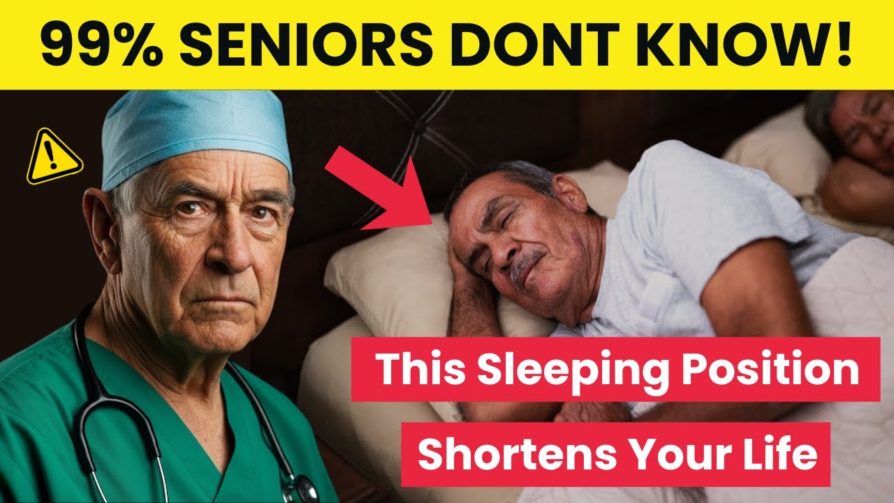 Over 60? Never SLEEP in these 3 Positions | Senior Expert Reveals Worst Sleep Positions