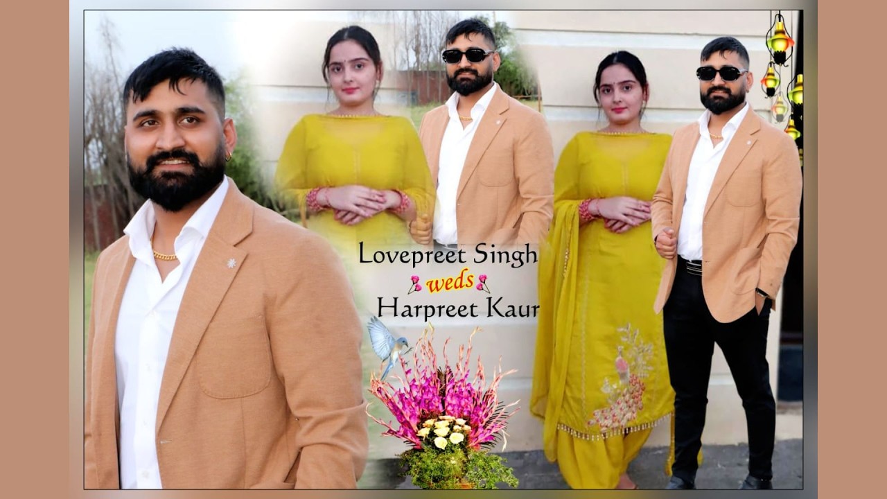 Live🛑 Wedding Ceremony || Lovepreet & Harpreet|| Happy Johal Photography||Mob. 94785-35029