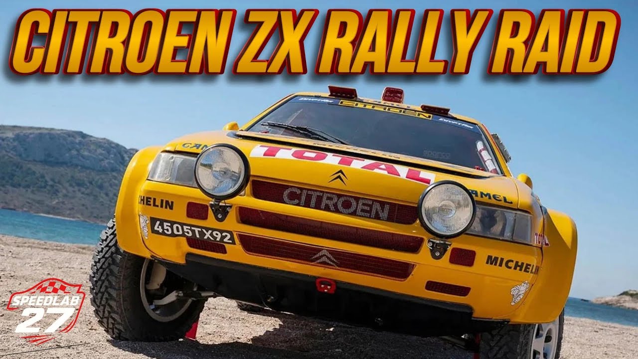 ¡La historia del campeón del Dakar! Citroen ZX RALLY RAID!