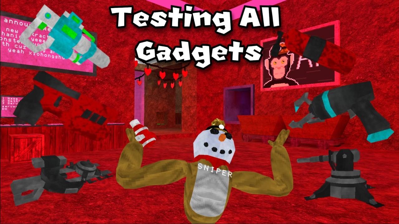 Testing all The Gadgets In Big Scary's New Extraction Update!!