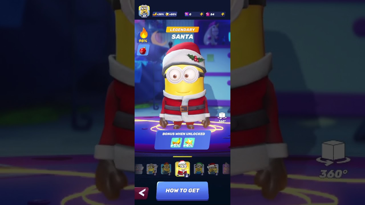 Santa Minion Costume | Minion Rush