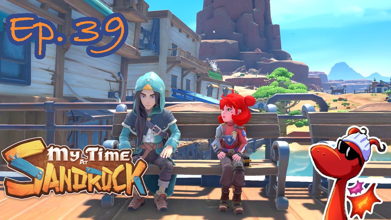 PLAYDATE WITH FANG! || Let's Play - My Time at Sandrock || Episode 39