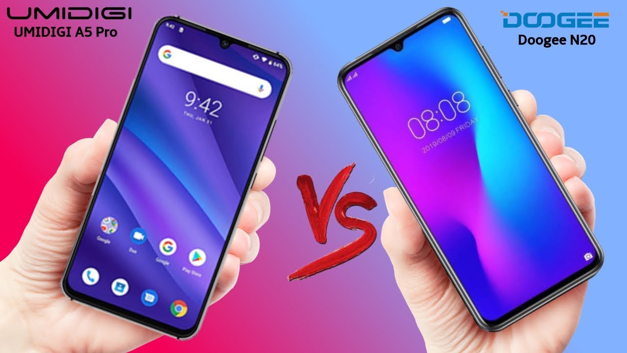 UMIDIGI A5 Pro VS  Doogee N20 - Which should you Buy?