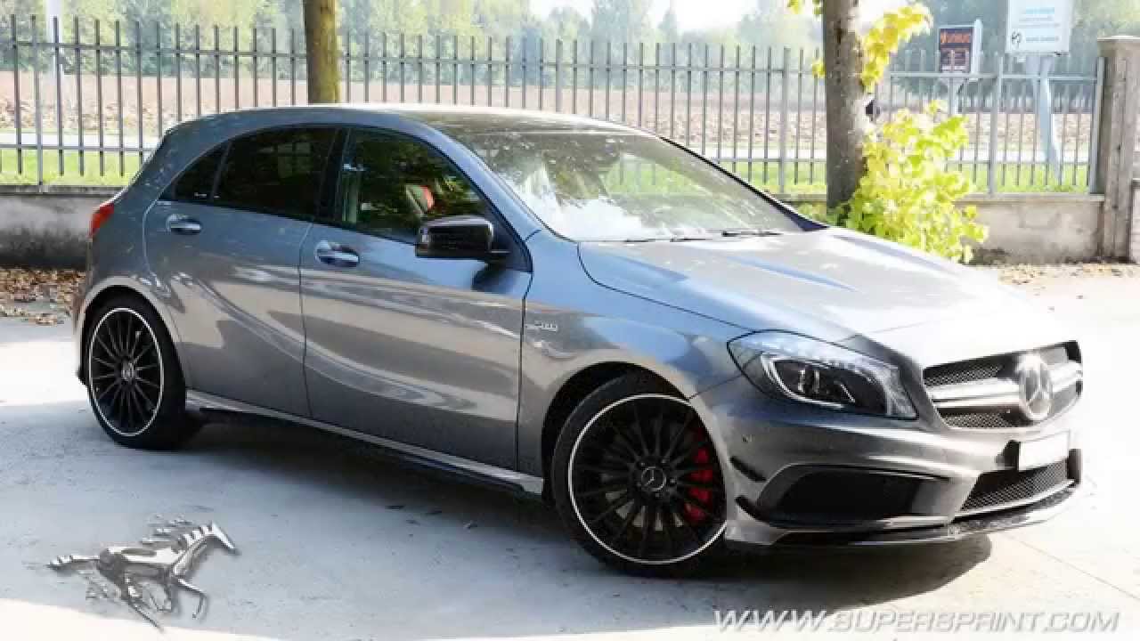 Mercedes A45 AMG sound with Supersprint full exhaust