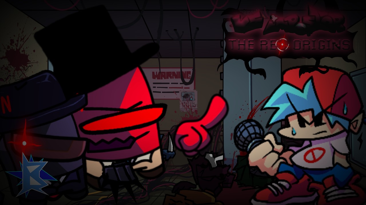 FNF VS Impostor: The Red Origins | FNF Mod-Cover (Among us fnf mod)