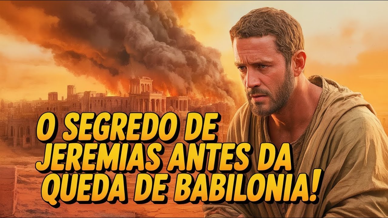 A INCRÍVEL REVELAÇÃO DE JEREMIAS: O CHORO SAGRADO ANTES DO PLANO DIVINO DE BABILÔNIA