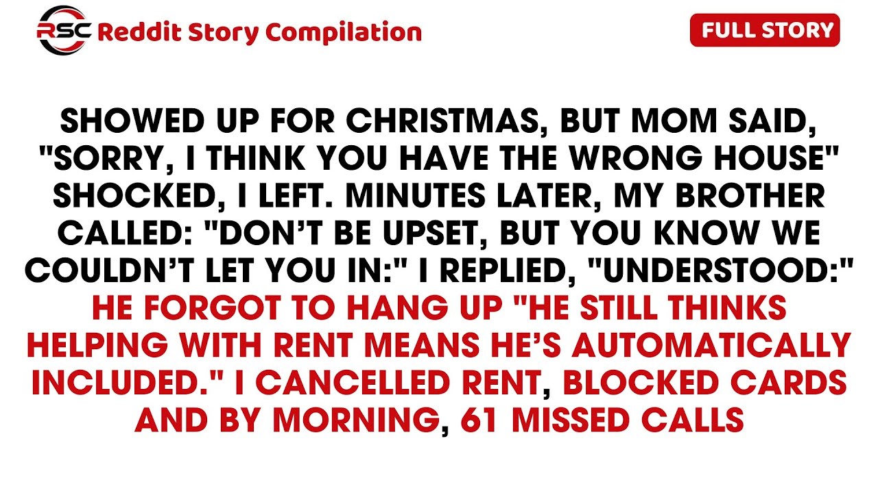 Showed Up For Christmas, But Mom Said, “Sorry, I think you have the wrong house.” Shocked, I Left.