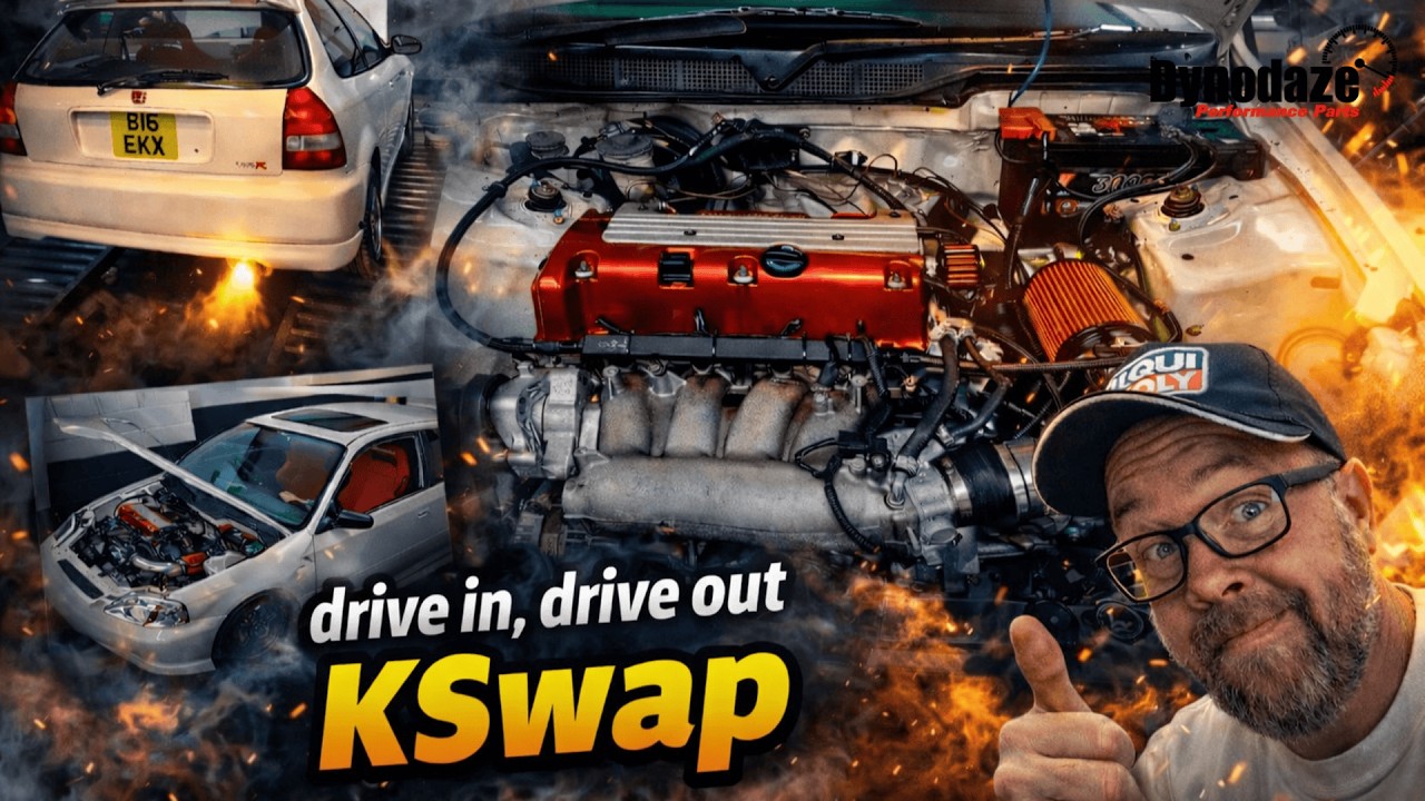 Замена Kswap FN2 на EK k20 &mdash; Honda Civic Build