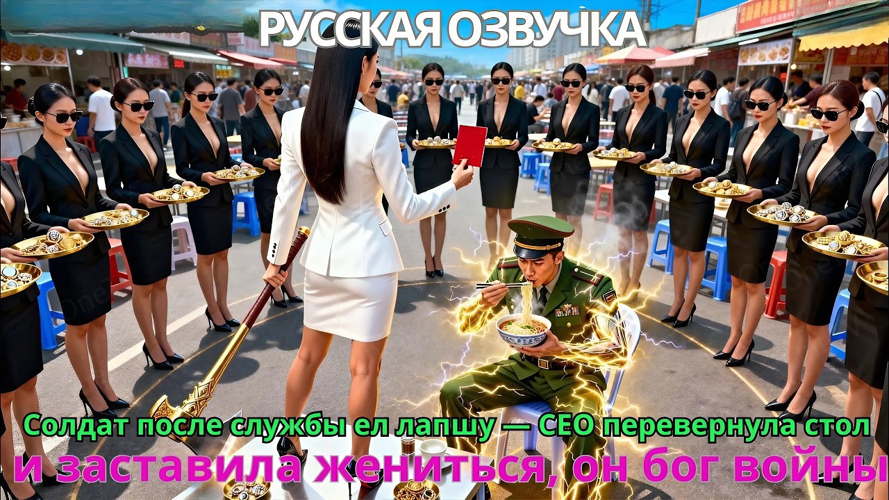Солдат после службы ел лапшу — CEO перевернула стол и заставила жениться, он бог войны#дорама #drama
