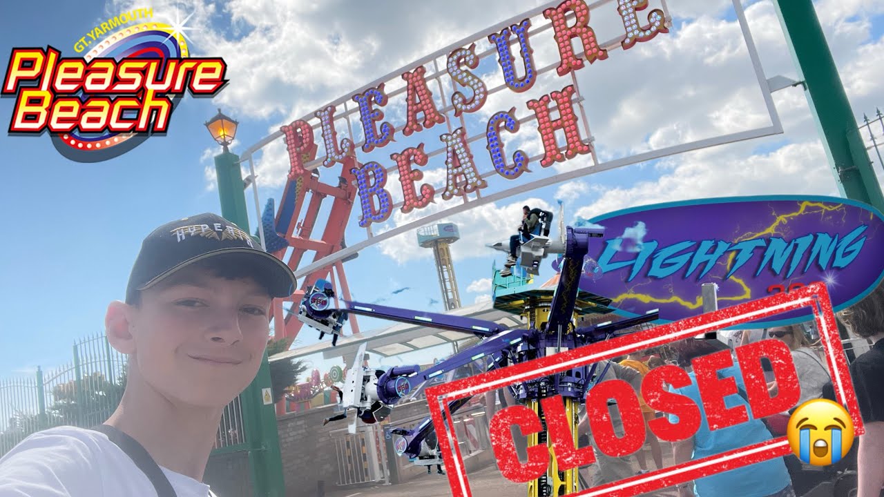 Great Yarmouth pleasure beach August Vlog (including on ride POV)#greatyarmouth #PleasureBeach 