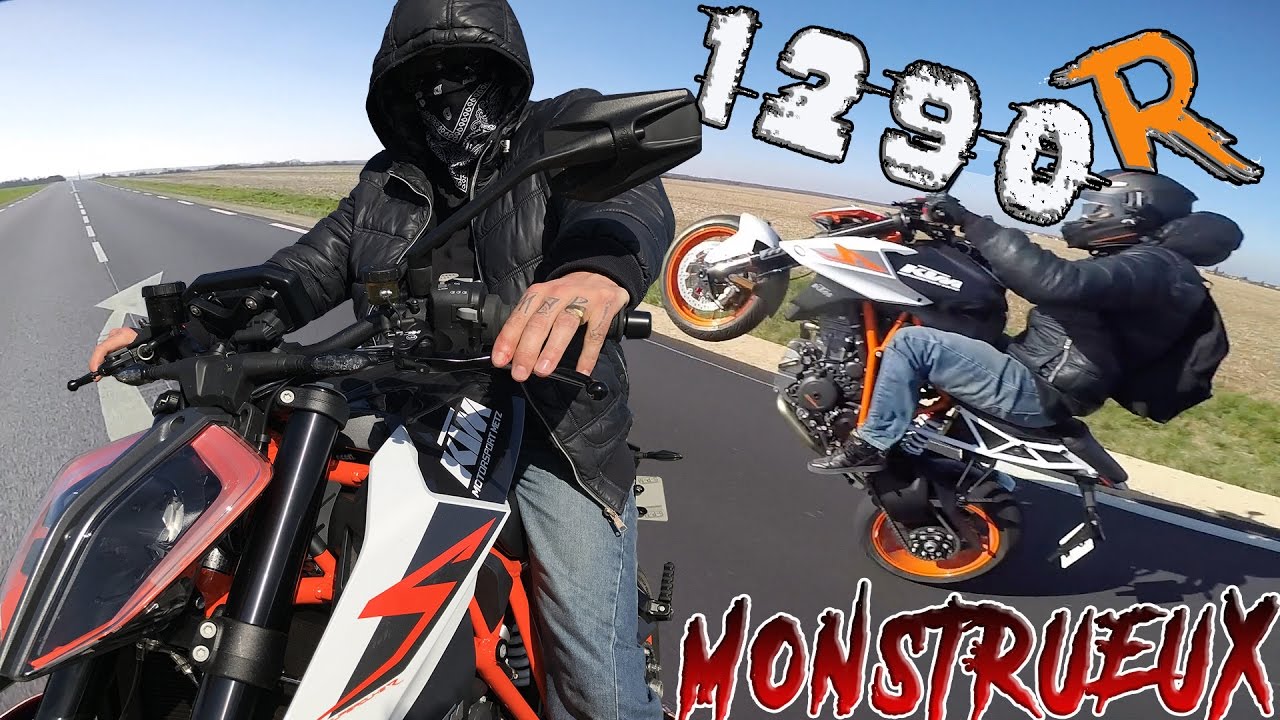 KTM 1290 SUPER DUKE R : C'EST 🔥  MONSTRUEUX 🔥