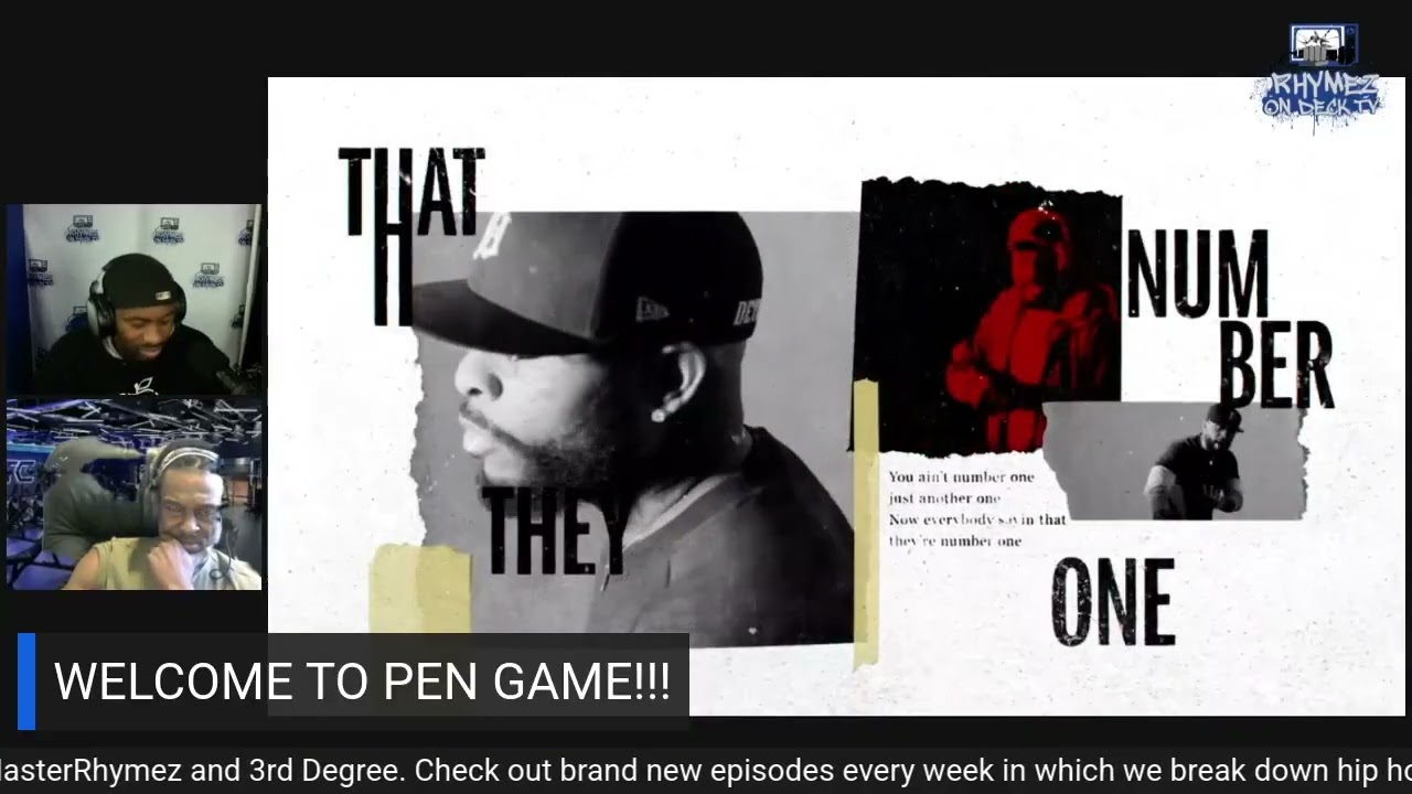Pen Game Reacts to Royce Da 5'9 Ft Eminem  Caterpillar