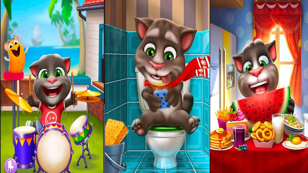 Talking Tom 2 live stream welcome back guys  funny cat 😂GAMER BHAI is live! #Gamerbhai #Talkingtom2