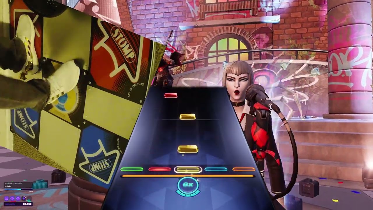 Pump It Up Fortnite Festival Expert: Unholy Sam Smith w/ Kim Petras Vocal