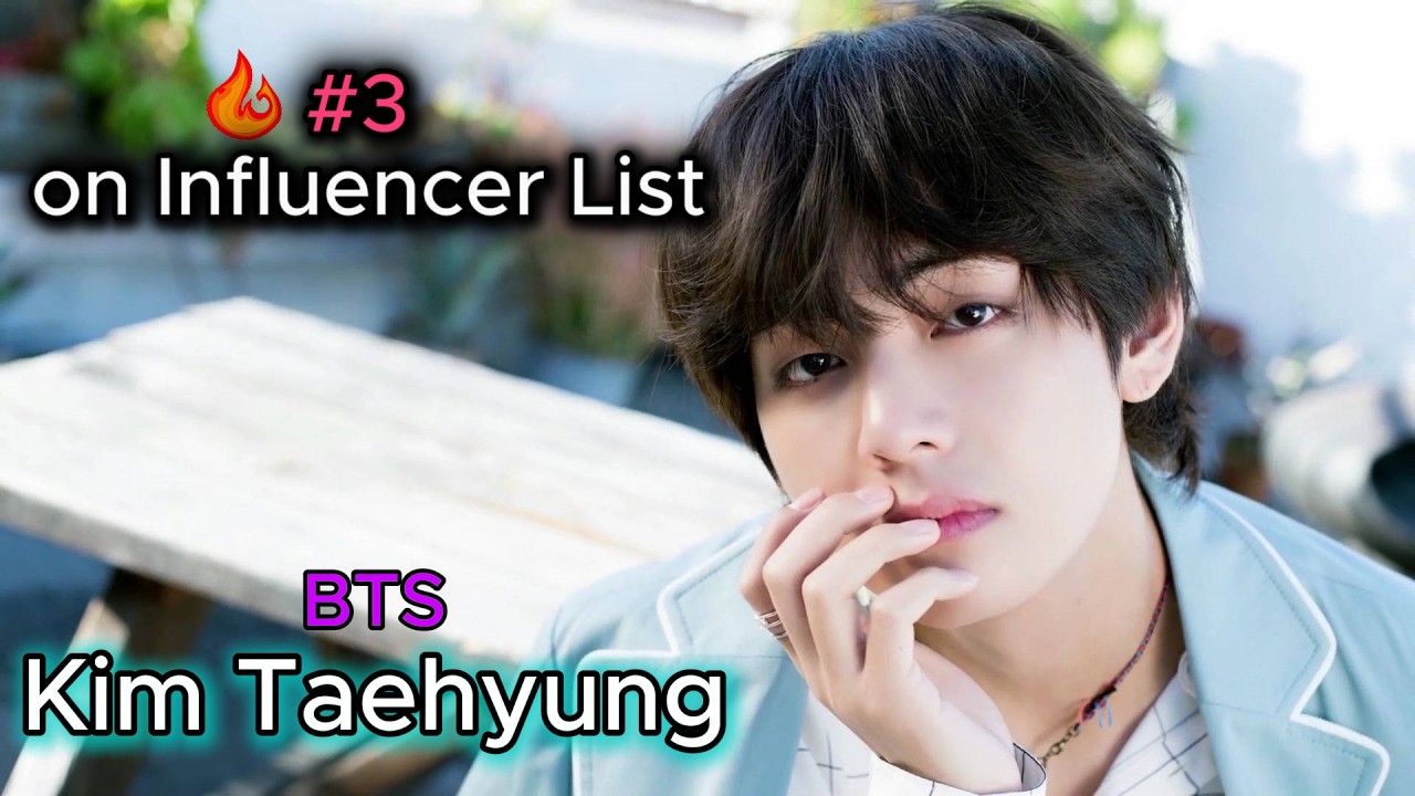 BTS's V Just Hit #3 on Global Influencer List - Here's Why It Matters
