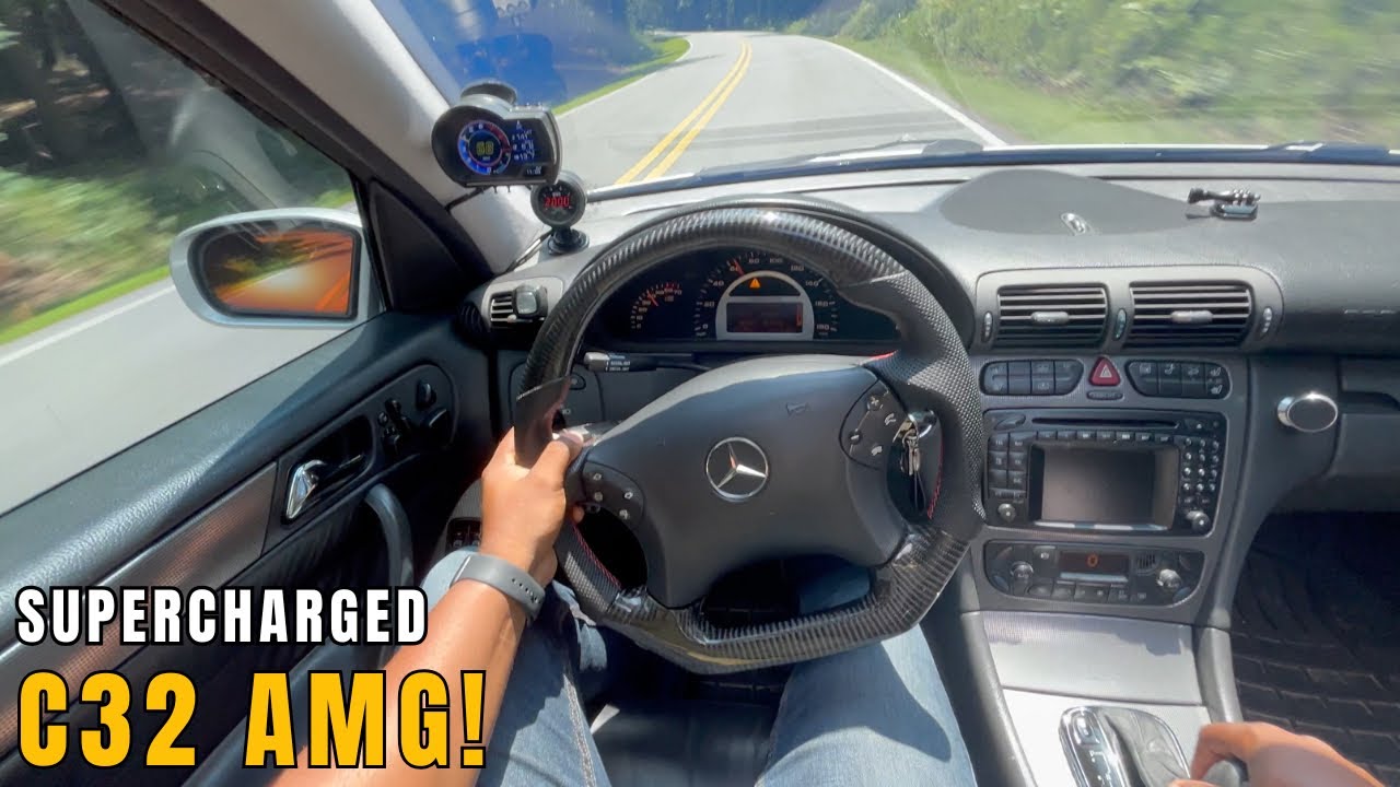 Full Review C32 AMG Mercedes Swap Shop & Moscow Supercharge Build!