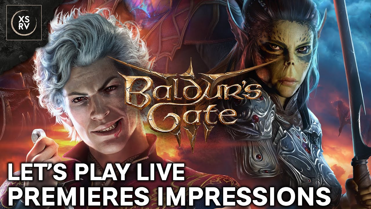Let's play live : Baldur's Gate 3, mes premières impressions sur le jeu complet !