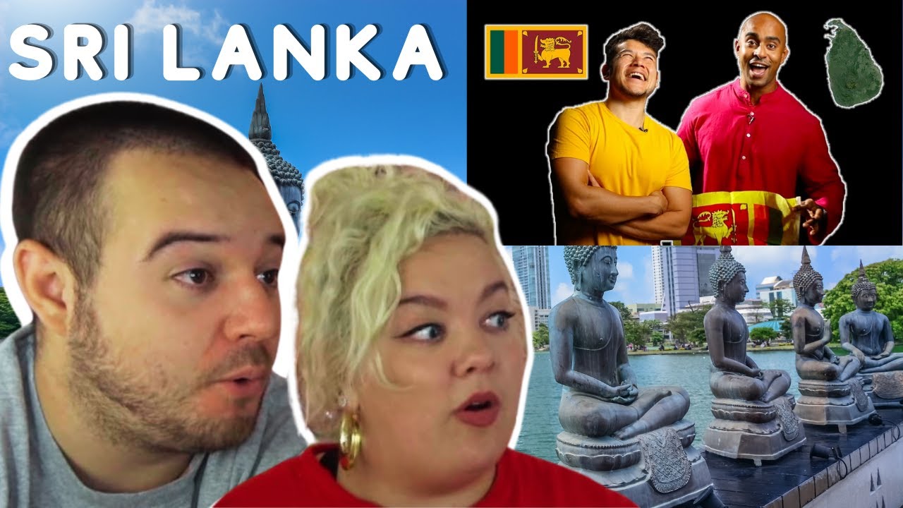 Americans React to Sri Lanka - Geography Now! | COUPLE REACTION VIDEO