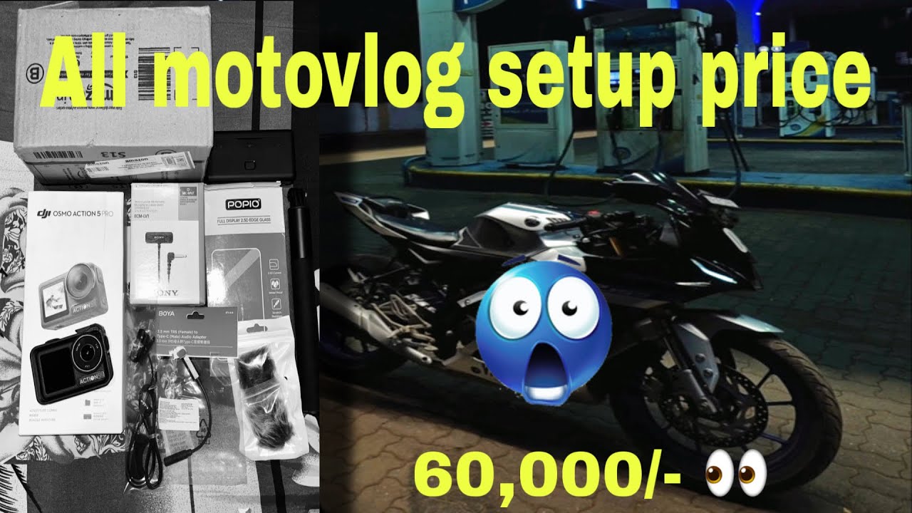 Motovlog Setup for Beginners | Full Price Review