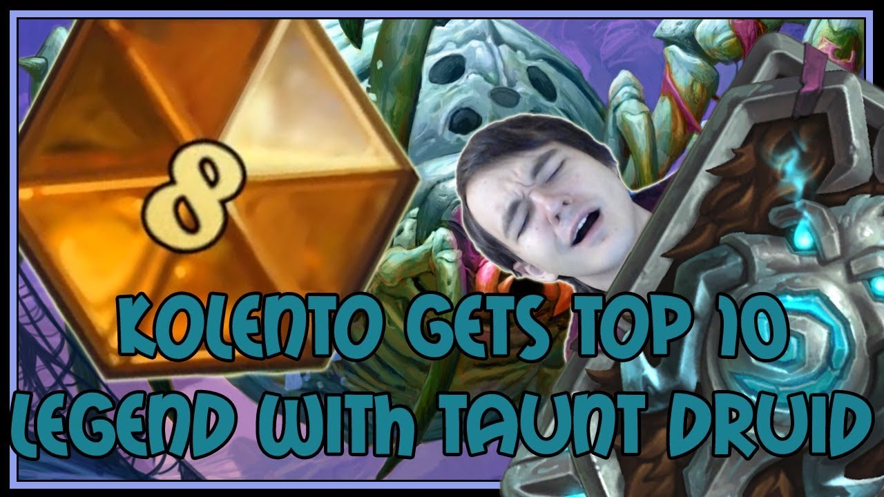 Коленто попадает в ТОП-10 ЛЕГЕНД с друидом-насмешником | Ведьмин лес | Hearthstone