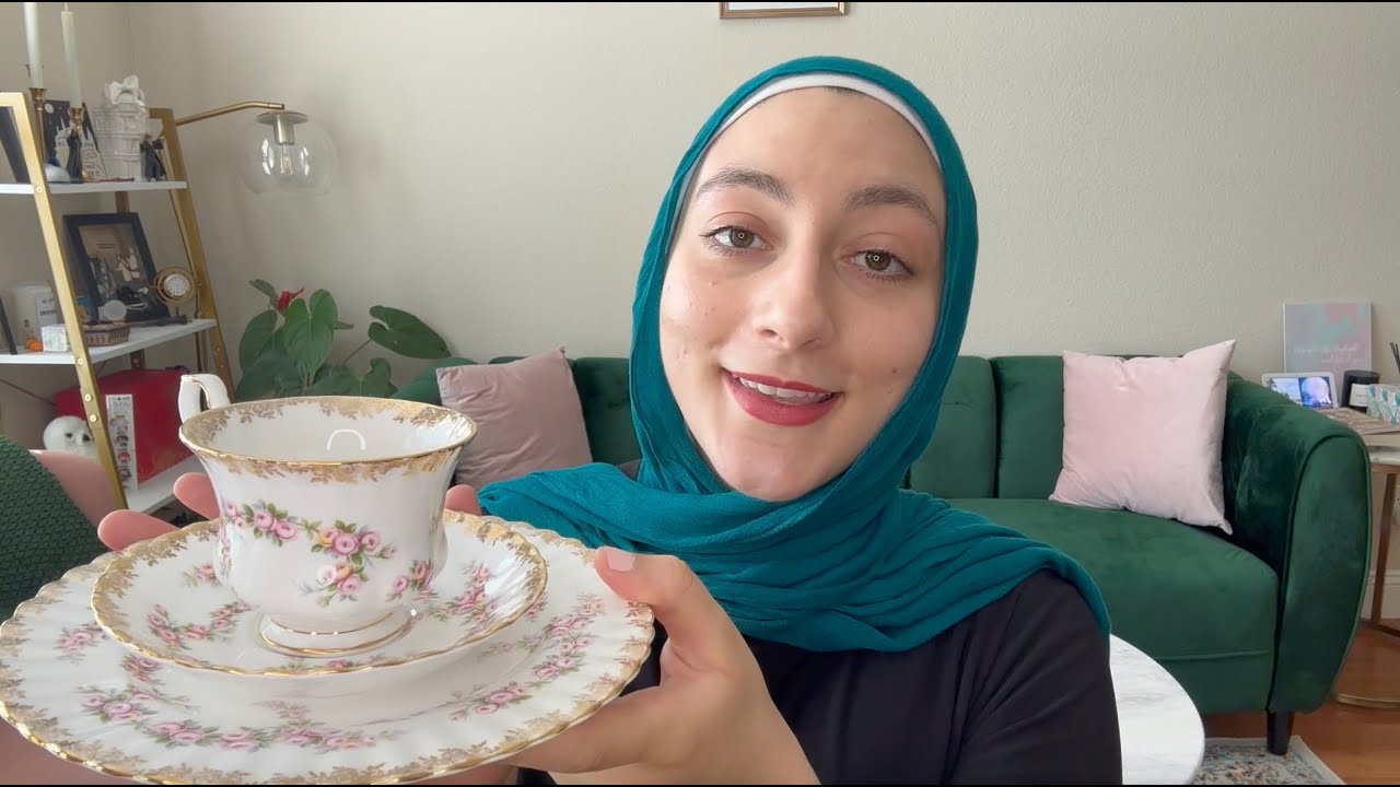 Royal Albert Vintage Teacups -- Lavender Rose & Dimity Rose