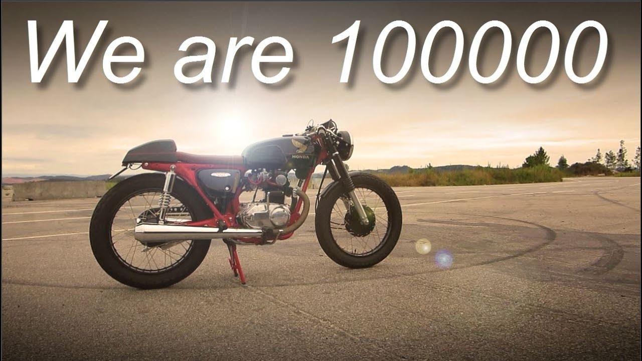Cafe Racer (Honda CB 125 - The Spark of 100.000 Subscribers)
