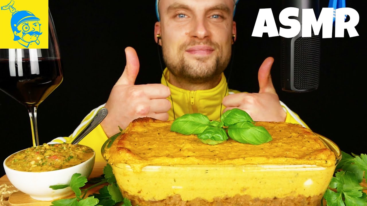 ACMP eм кукурузный пирог с мясом. 🇩🇪🇨🇱 (немецкий ASMR, русские субтитры) - GFASMR