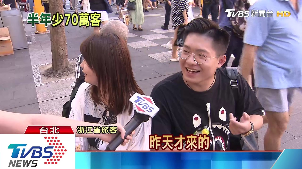 自由行佔一半　下半年陸客恐少70萬人次