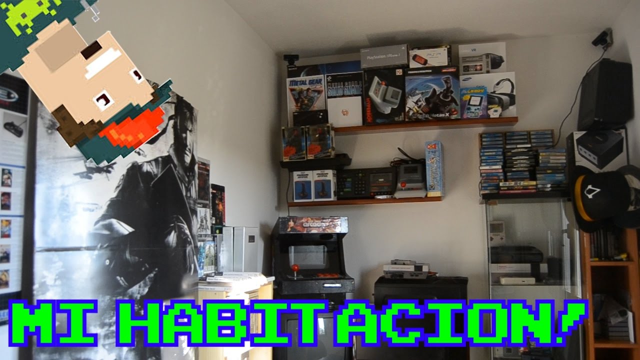 MI CUEVA Y COLECCION GAMER!!