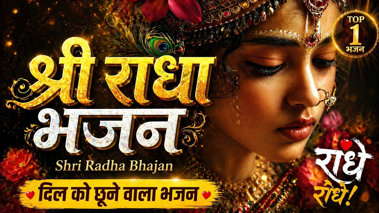 श्री राधा भजन | राधा राधा राधा राधा श्री राधा श्री राधा | हृदय को शांति देने वाला राधा नाम जाप