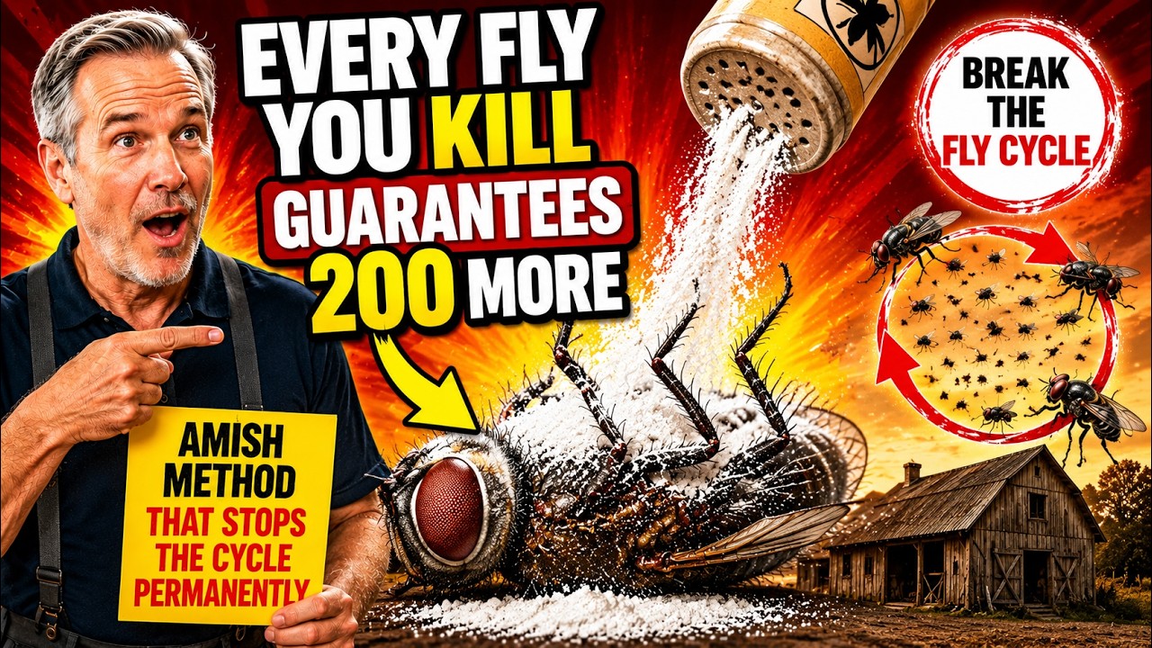 Every Fly You Kill Guarantees 200 More &mdash; The Amish Method That Stops the Cycle Permanently