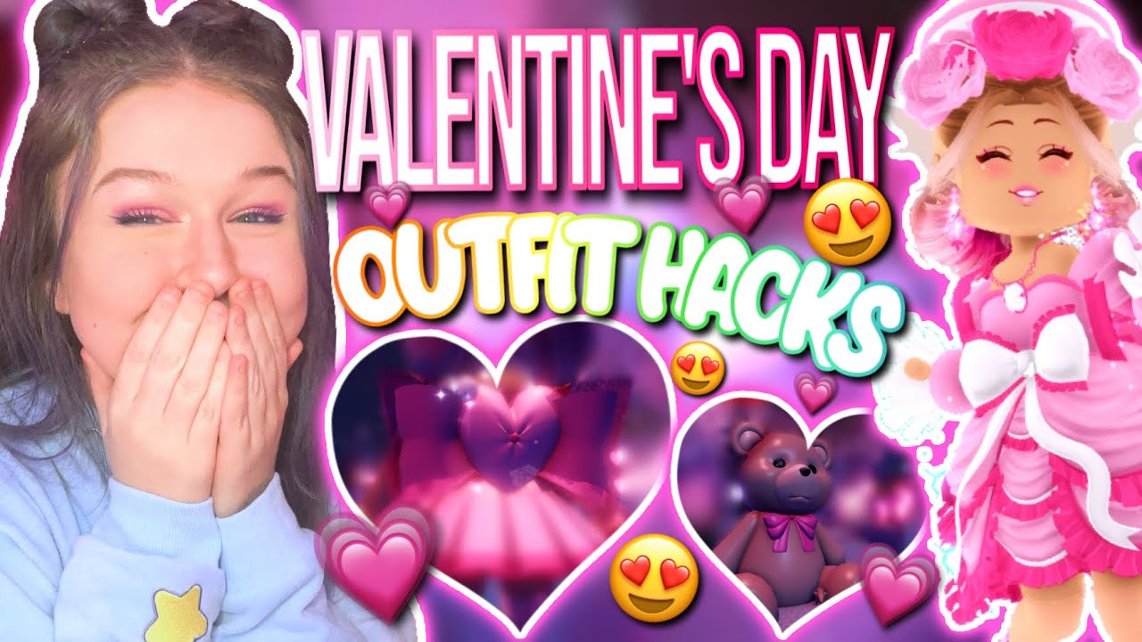 SUPER PRETTY VALENTINES DAY OUTFIT HACKS THAT YOU CAN TRY! ROBLOX Royale High Outfits Hacks