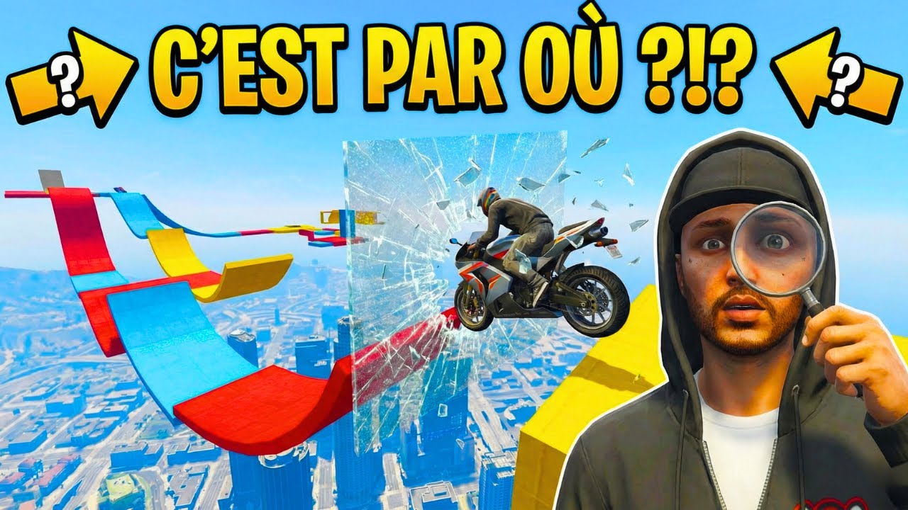 CETTE COURSE A DES MURS INVISIBLES PARTOUT ! 😱 ON A PASSÉ 20 MINUTES À CHERCHER LE CHEMIN POUR ÇA ?!