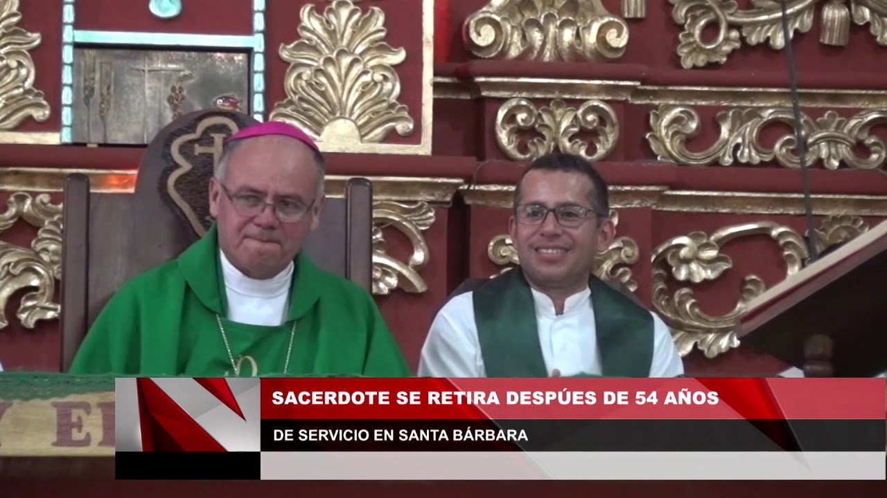 Sacerdote se retira después de 54 años de servicio en Santa Barbara