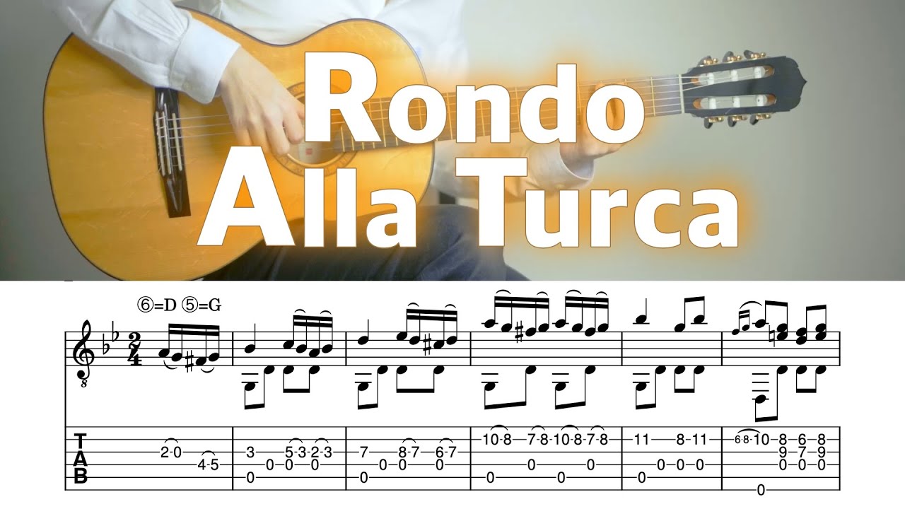 Mozart : Rondo Alla Turca (Turkish March) | TAB