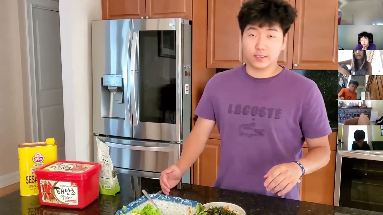 20210707 Online Korean Camp Elementary Food Class Day 2