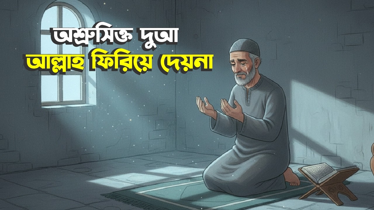 অশ্রুসিক্ত দুআ | দুআর শক্তি দেখুন | হৃদয় কাঁপানো ইসলামিক গল্প | Islamic Story Bangla