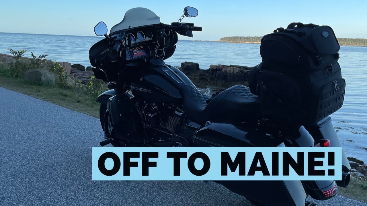 Harley Davidson Trip to Maine (Acadia National Park)