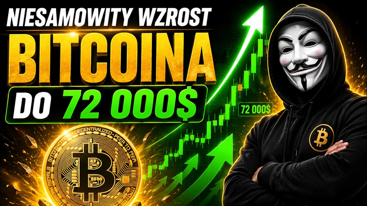 BITCOIN: WZROST DO 72000 PRZEZ DONALDA TRUMPA - CO DALEJ ?