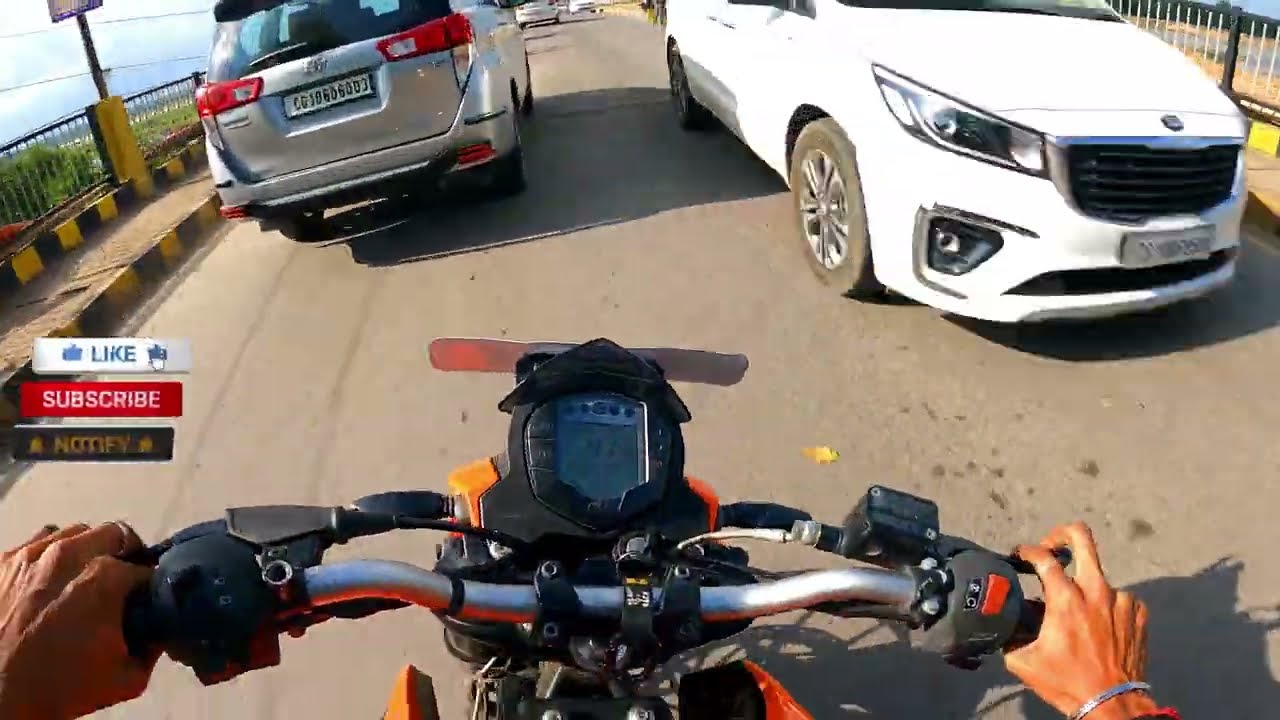 Power of Bs4 ktm Duke 200 😍 India Motovlogs