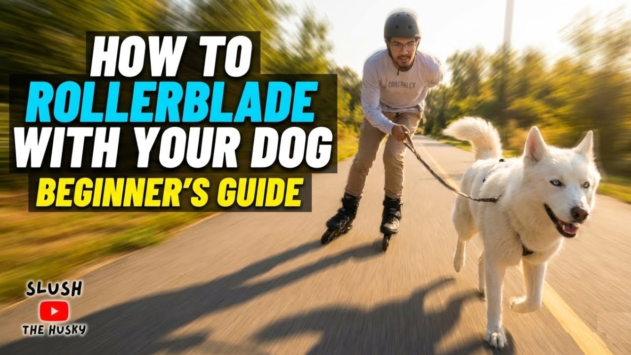 How to Rollerblade with Your Dog: 4 Tips to Become a Pro 🐶