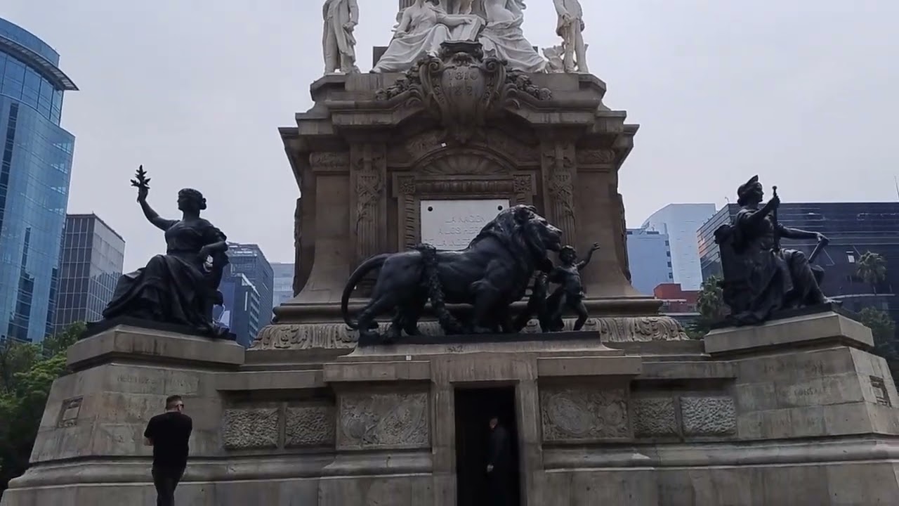 Glorieta del Angel de la Independencia. Alcaldía Cuauhtémoc. CDMX.