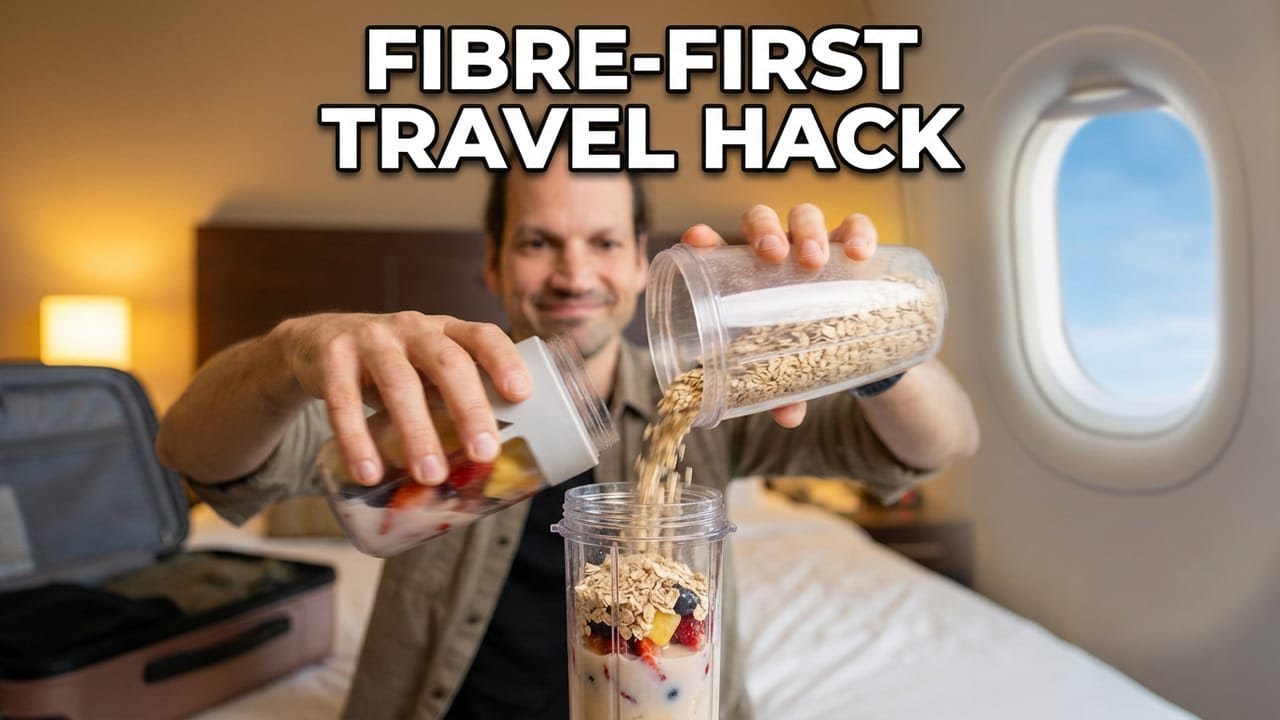 Hotel Food Is Making You Fat: My Fibre‑First Oats & Blender System