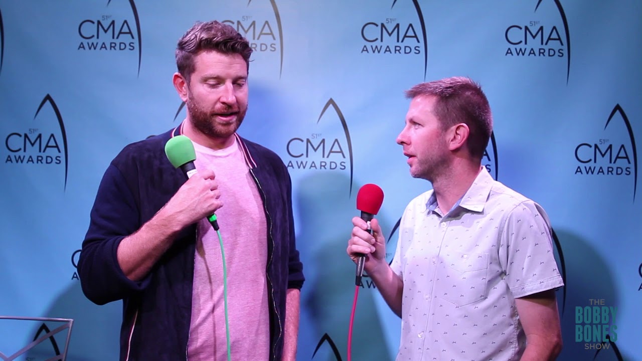 Brett Eldredge at the 51st CMA Awards