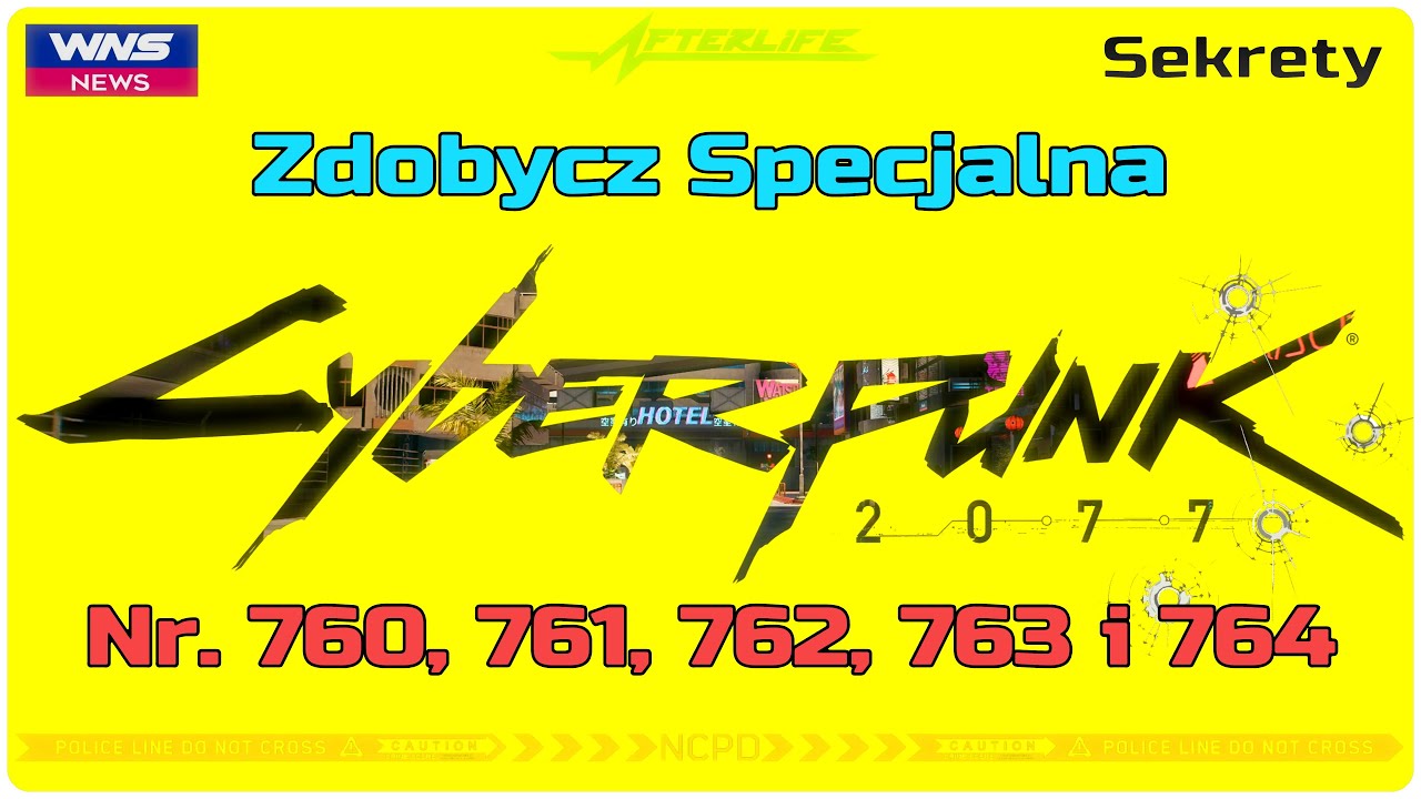 Zdobycz Specjalna - Nr. 760, 761, 762, 763 i 764 &bull; Cyberpunk 2077 na 101% | PS4